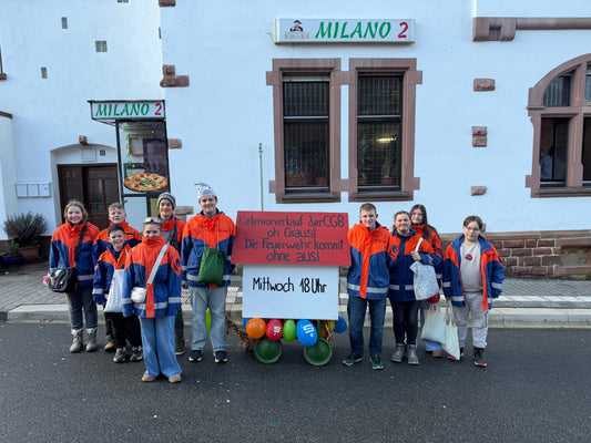 Jugendfeuerwehr Beerfelden beim Fastnachtsumzug 2026